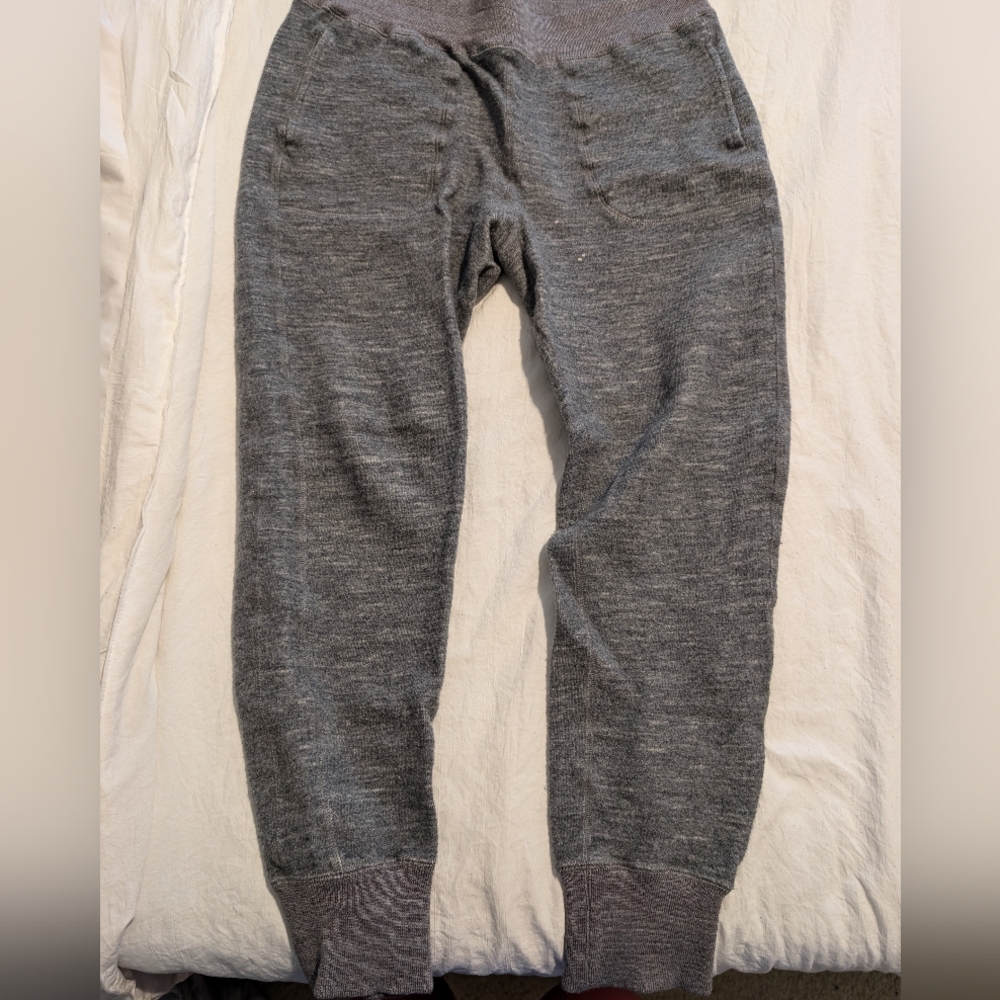 Large gray Todd Snyder joggers
